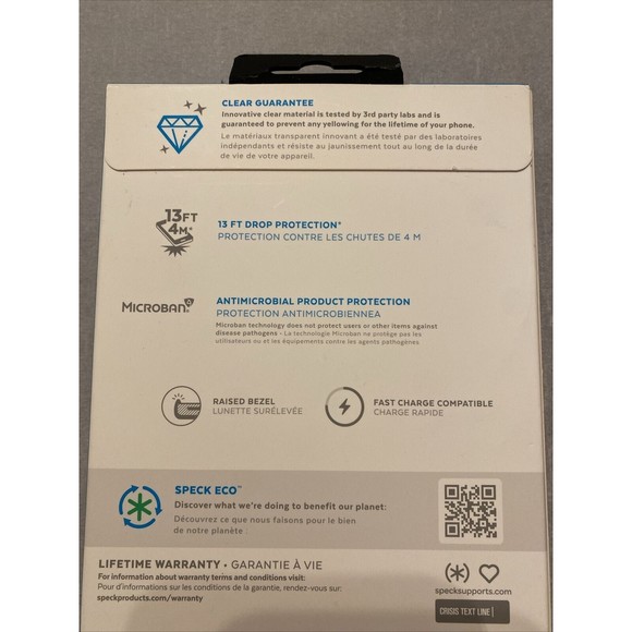 Speck Presidio Perfect Clear Drop Protection Case for iPhone 14 Plus Magsafe - Picture 5 of 6